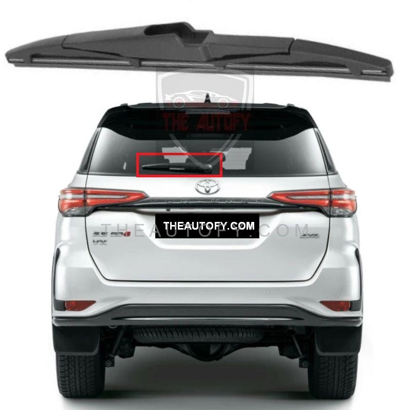 Toyota Fortuner Rear Wiper Blade - Model 2015-2025 - THEAUTOFY.COM