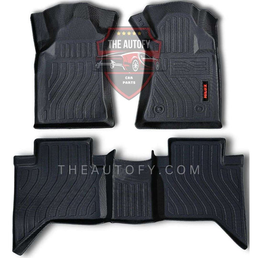 Toyota Hilux Revo Floor Mats - Model 2015-2025
