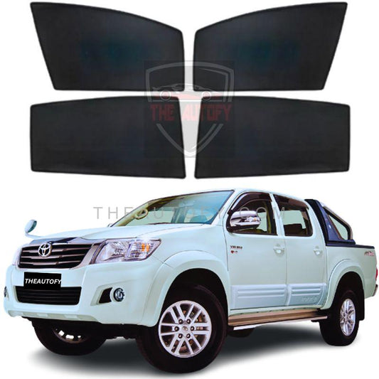 Toyota Hilux Vigo Side Sun Shades 4pcs - Model 2005-2015 - THEAUTOFY.COM