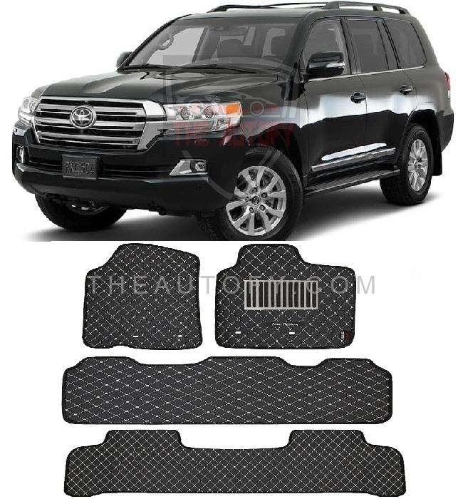 Toyota Land Cruiser LC200 Floor Mats - Model 2015-2022 - THEAUTOFY.COM