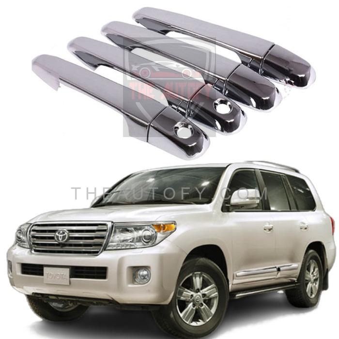 Toyota Land Cruiser LC200 Chrome Door Handle Covers 4pcs - Model 2007-2015