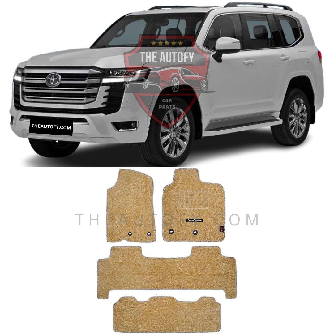 Toyota Land Cruiser FJ300 Floor Mats - Model 2021-2025 - THEAUTOFY.COM