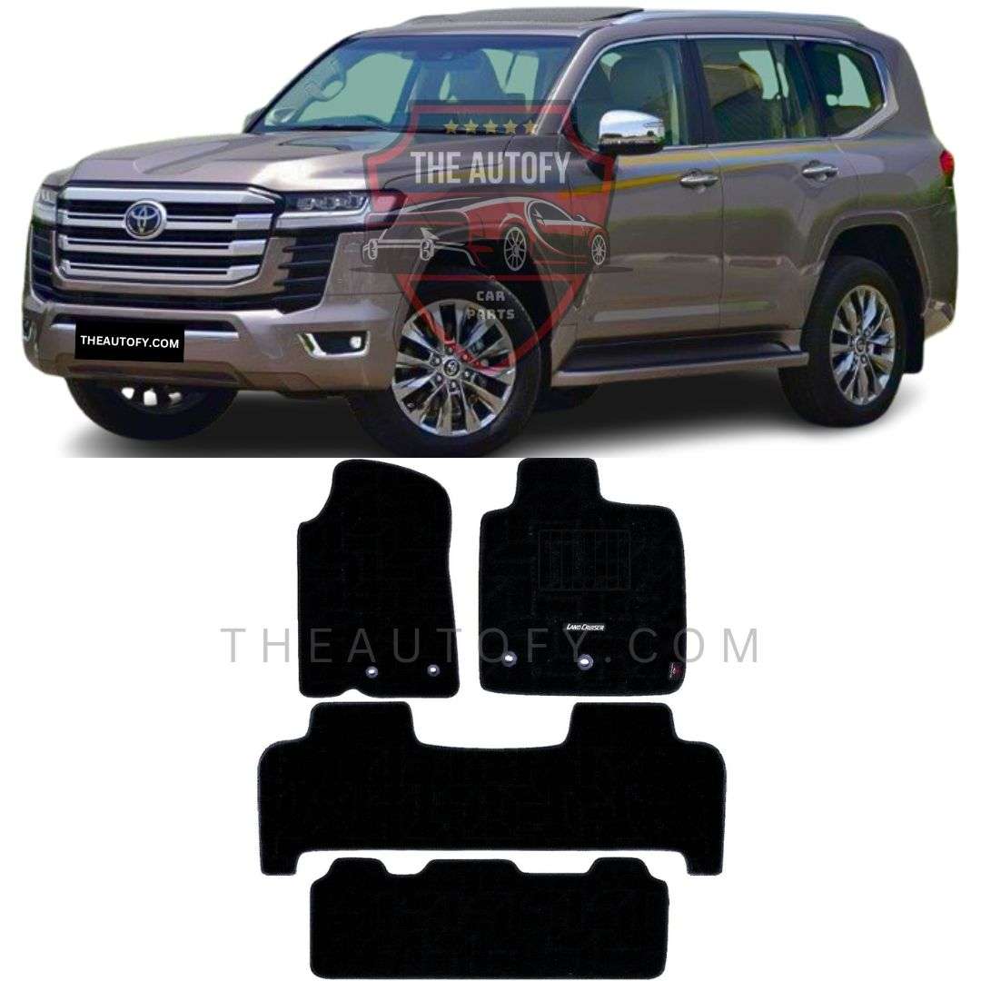 Toyota Land Cruiser FJ300 Floor Mats - Model 2021-2025 - THEAUTOFY.COM