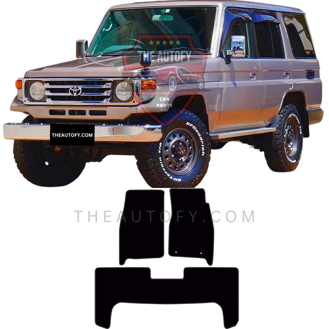 Toyota Land Cruiser 70 Series 5-Door Floor Mats - Model 1984-2025 - THEAUTOFY.COM