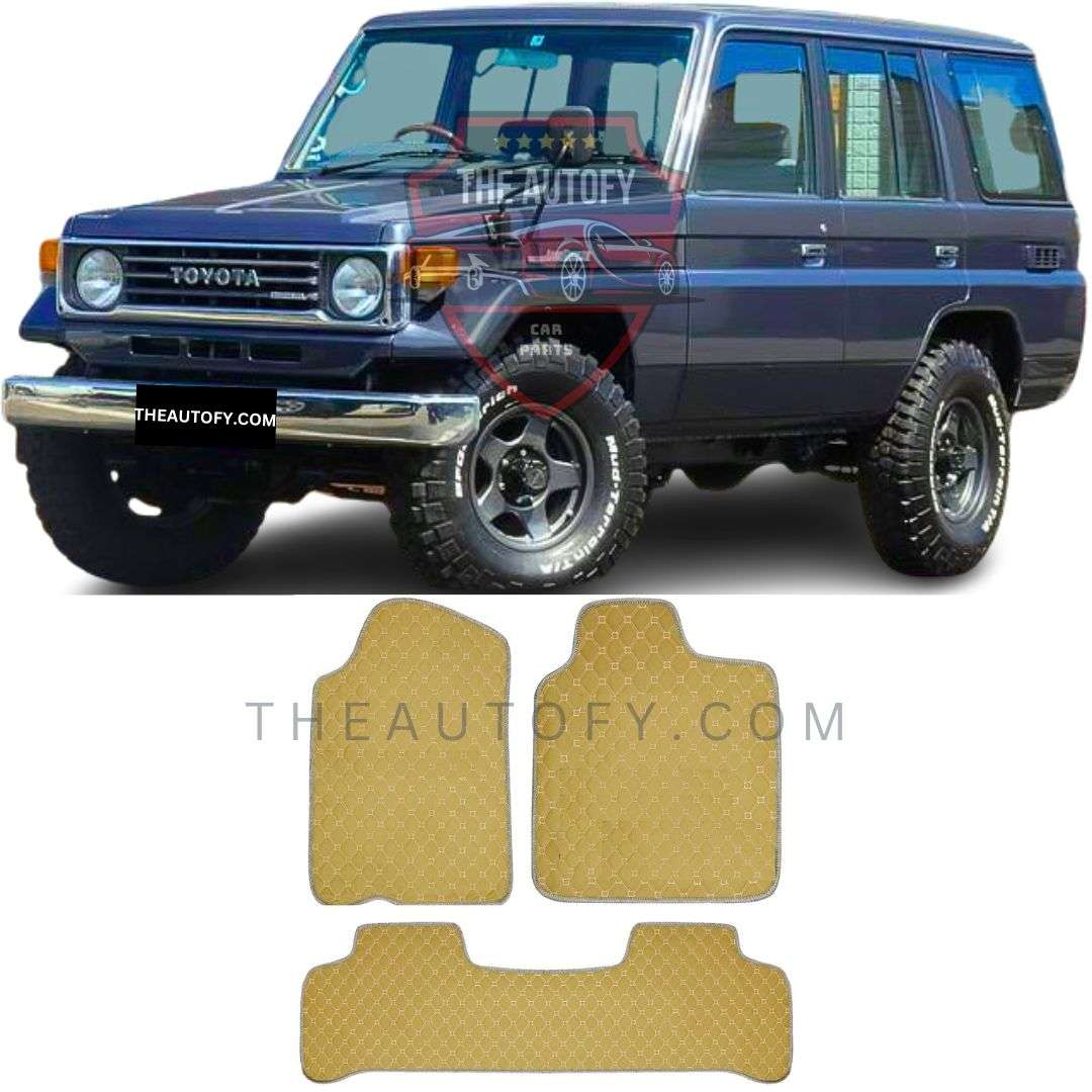 Toyota Land Cruiser 70 Series 5-Door Floor Mats - Model 1984-2025 - THEAUTOFY.COM
