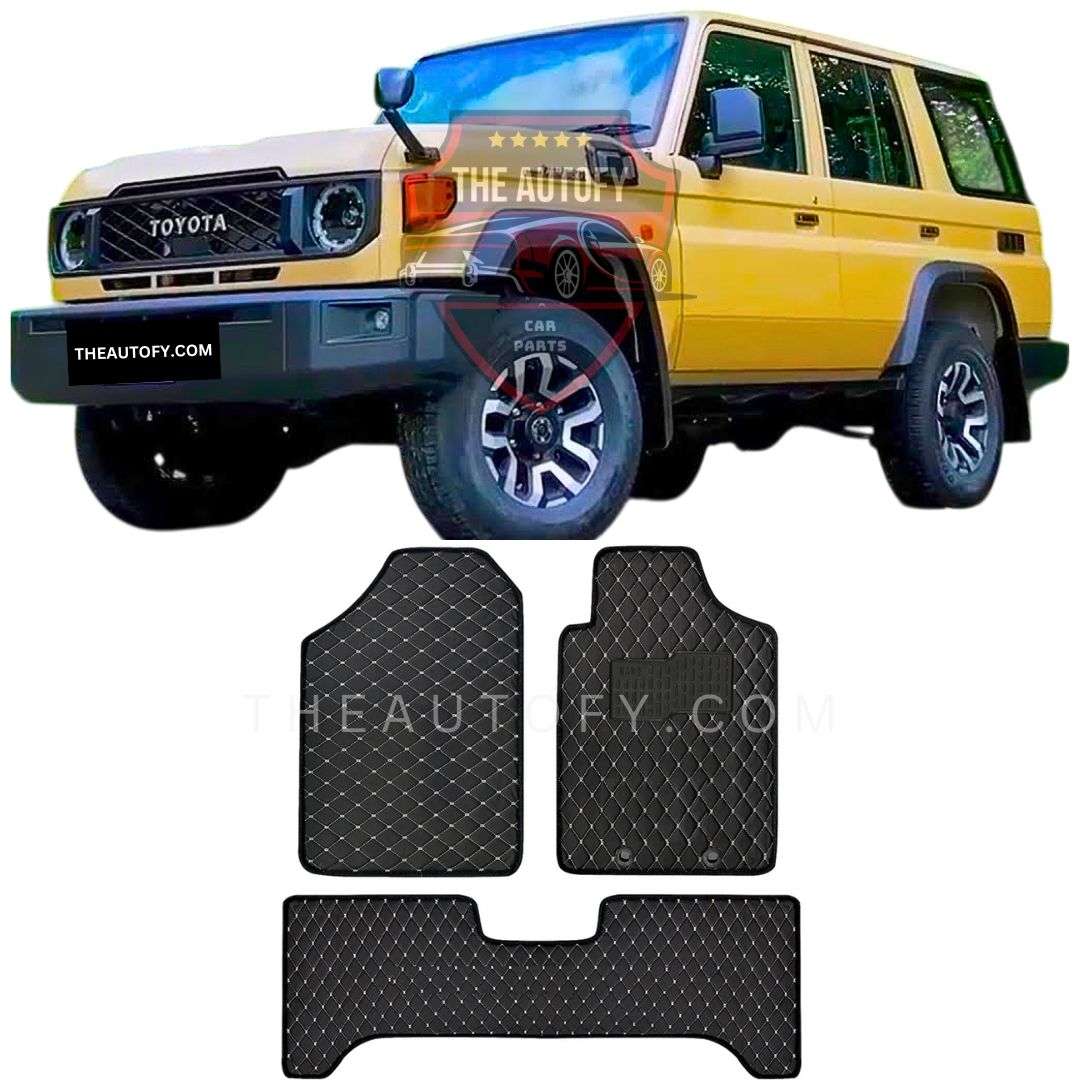 Toyota Land Cruiser 70 Series 5-Door Floor Mats - Model 1984-2025 - THEAUTOFY.COM
