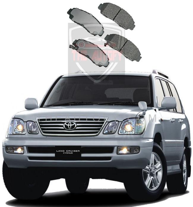 Toyota Land Cruiser LC100 Front Brake Pads - Model 1998-2007