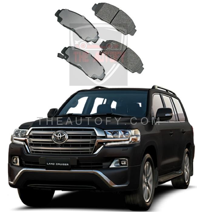 Toyota Land Cruiser LC200 Front Brake Pads - Model 2015-2022