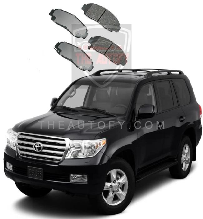 Toyota Land Cruiser LC200 Front Brake Pads - Model 2007-2015