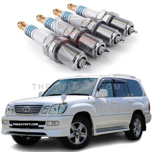 Toyota Land Cruiser LC100 Spark Plugs Set of 8pcs - Model 1998-2007 - THEAUTOFY.COM