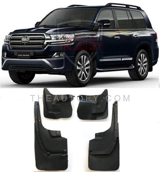 Toyota Land Cruiser LC200 Mud Flaps 4Pcs - Model 2015-2022