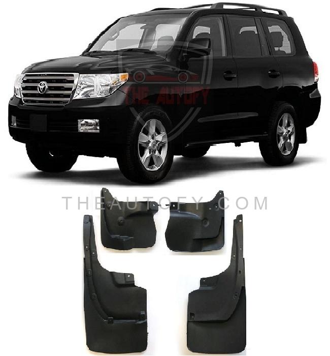 Toyota Land Cruiser LC200 Mud Flaps 4Pcs - Model 2007-2015