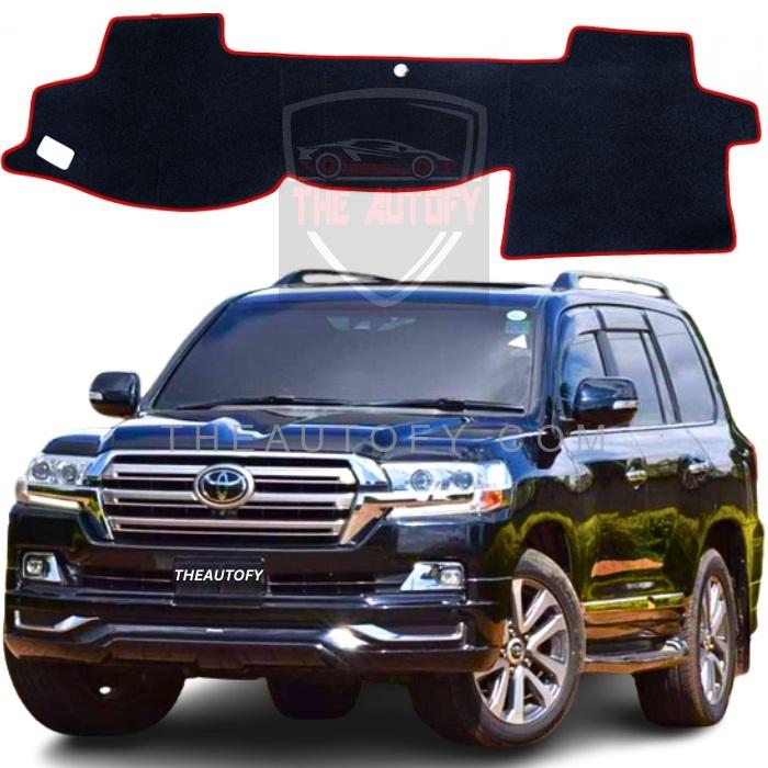 Toyota Land Cruiser LC200 Dashboard Carpet Mat - Model 2015-2022 - THEAUTOFY.COM