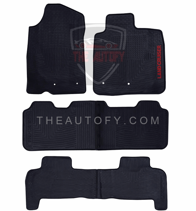 Toyota Land Cruiser LC200 Floor Mats - Model 2015-2022 - THEAUTOFY.COM