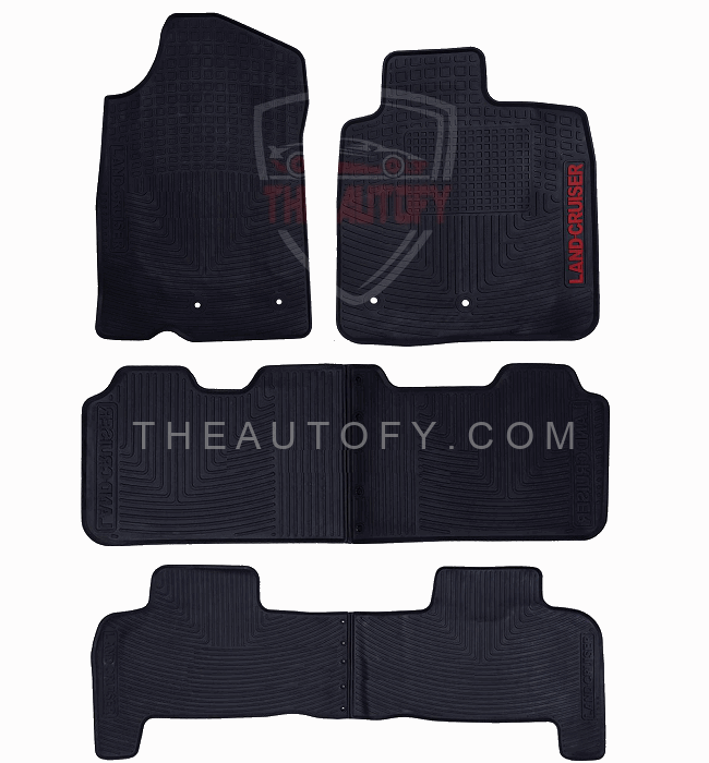 Toyota Land Cruiser LC200 Floor Mats - Model 2007-2015 - THEAUTOFY.COM