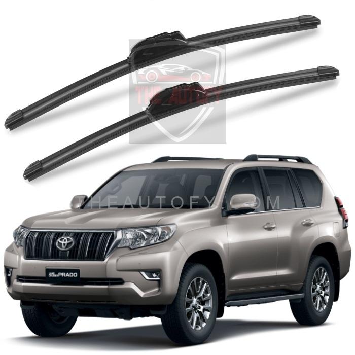 Toyota Prado LC150 Windshield Wiper Blades 2pcs - Model 2009-2023 - THEAUTOFY.COM
