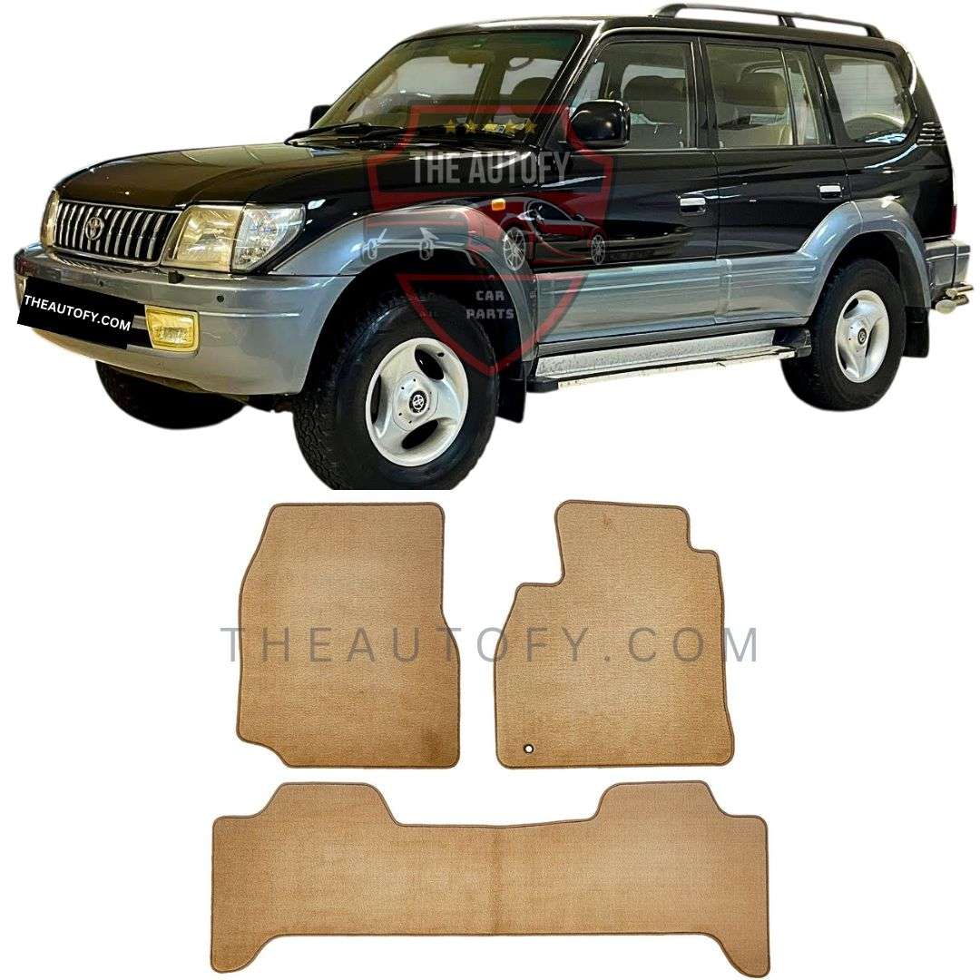 Toyota Prado FJ90 Floor Mats - Model 1996-2002 - THEAUTOFY.COM