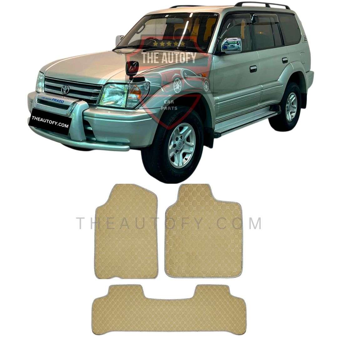 Toyota Prado FJ90 Floor Mats - Model 1996-2002 - THEAUTOFY.COM