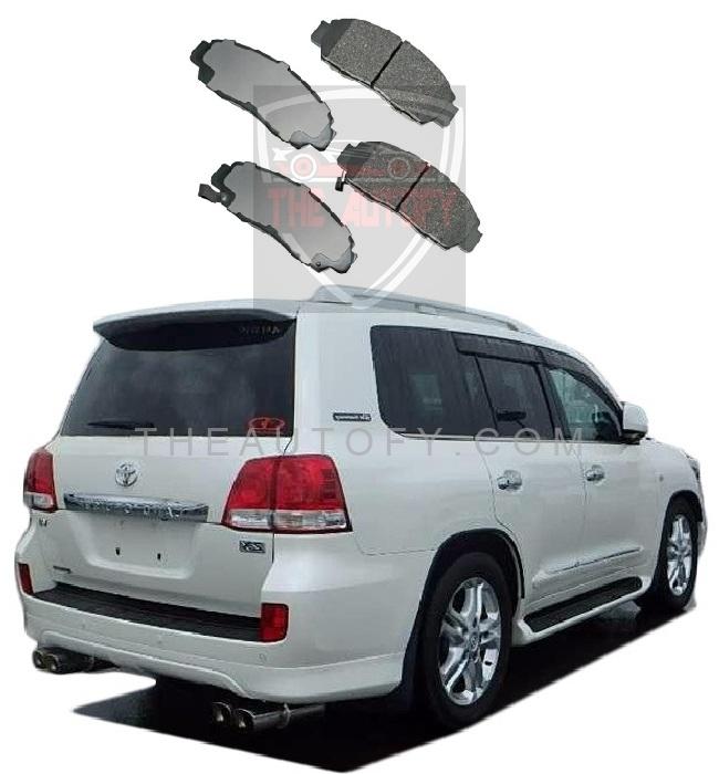 Toyota Land Cruiser LC200 Rear Brake Pads - Model 2007-2015