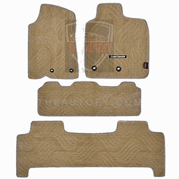Toyota Land Cruiser LC200 Floor Mats - Model 2007-2015 - THEAUTOFY.COM