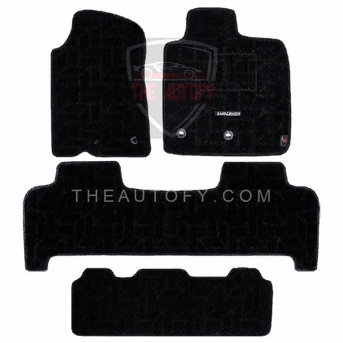 Toyota Land Cruiser LC200 Floor Mats - Model 2015-2022 - THEAUTOFY.COM