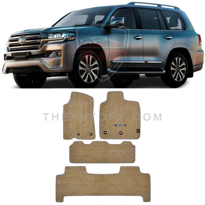 Toyota Land Cruiser LC200 Floor Mats - Model 2015-2022 - THEAUTOFY.COM