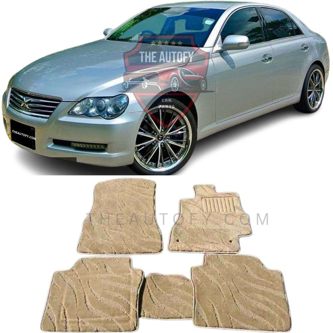 Toyota Mark X Floor Mats - Model 2004-2009 - THEAUTOFY.COM