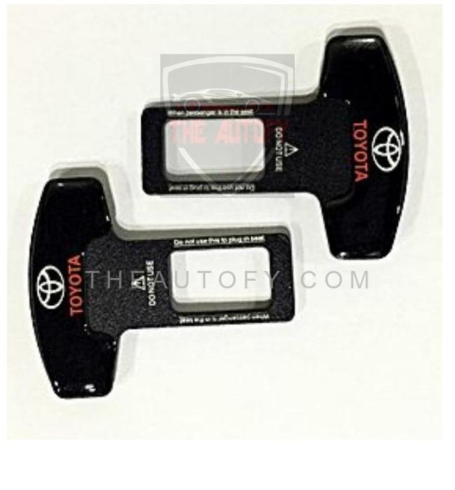 Toyota Mini Seat Belt Clip | Safety Belt Buckles - 2pcs - THEAUTOFY.COM