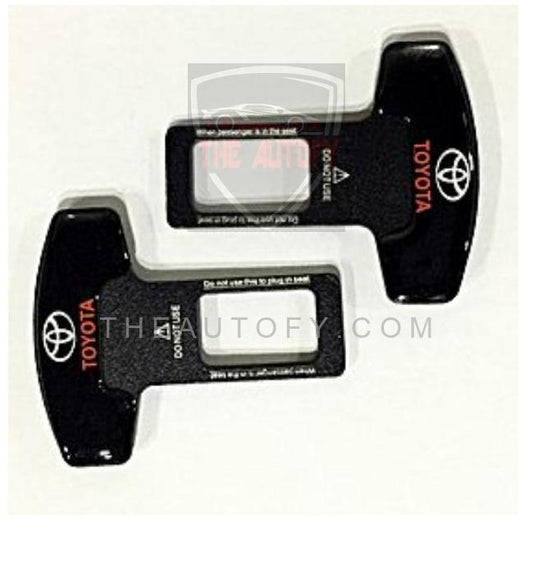 Toyota Mini Seat Belt Clip | Safety Belt Buckles - 2pcs - THEAUTOFY.COM
