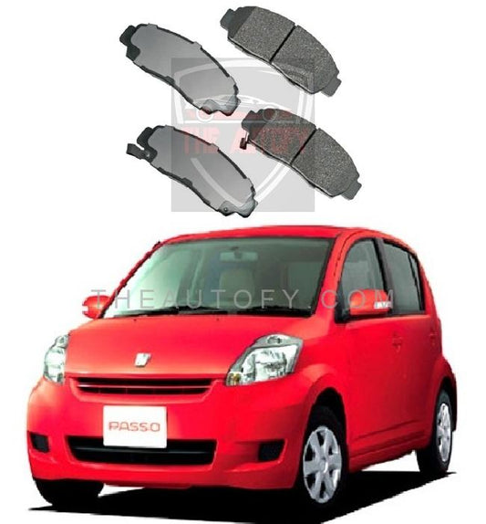 Toyota Passo Front Brake Pads - Model 2004-2010 - THEAUTOFY.COM