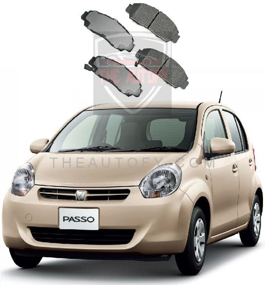 Toyota Passo Front Brake Pads - Model 2010-2016 - THEAUTOFY.COM