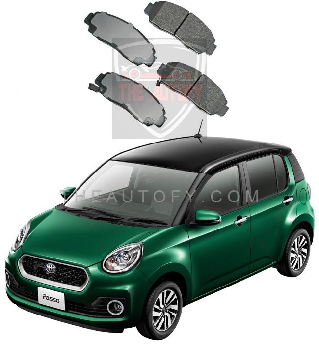 Toyota Passo Front Brake Pads - Model 2016-2023 - THEAUTOFY.COM