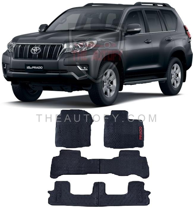Toyota Prado FJ150 Floor Mats - Model 2009-2023 - THEAUTOFY.COM