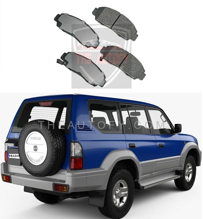 Toyota Prado LC90 Rear Brake Pads - Model 1996-2002