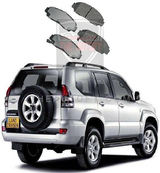 Toyota Prado LC120 Rear Brake Pads - Model 2002-2009 - THEAUTOFY.COM