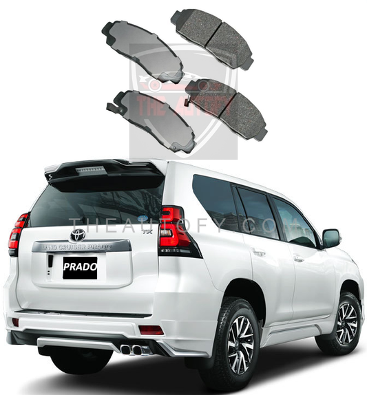 Toyota Prado LC150 Rear Brake Pads - Model 2009-2023 - THEAUTOFY.COM