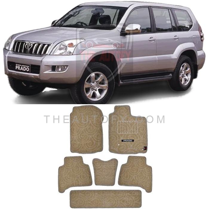 Toyota Prado FJ120 Floor Mats - Model 2002-2009 - THEAUTOFY.COM