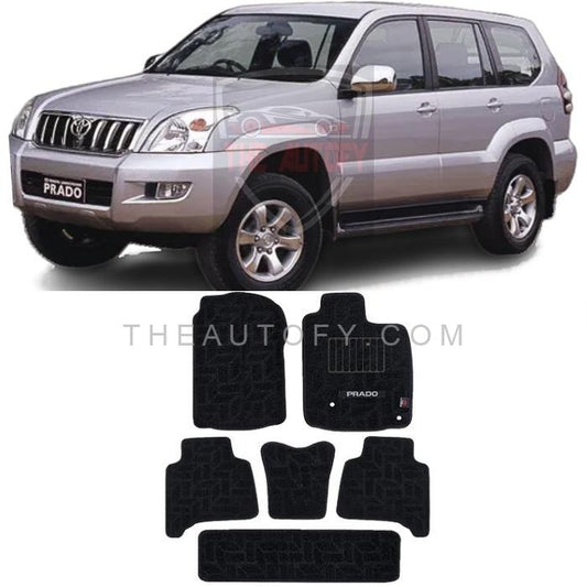 Toyota Prado FJ120 Floor Mats - Model 2002-2009 - THEAUTOFY.COM