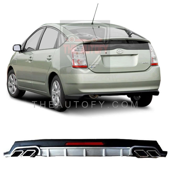 Toyota Prius Rear Bumper Diffuser - Model 2003-2009 - THEAUTOFY.COM