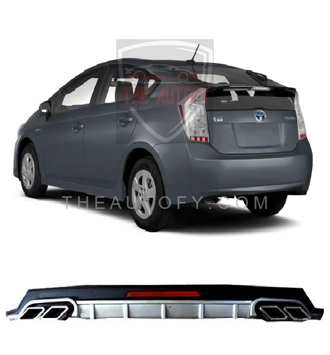 Toyota Prius Rear Bumper Diffuser - Model 2009-2015