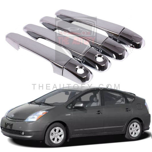 Toyota Prius Chrome Door Handle Covers 4pcs - Model 2003-2009 - THEAUTOFY.COM