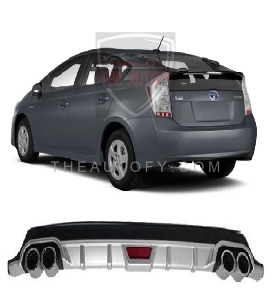 Toyota Prius Rear Bumper Diffuser - Model 2009-2015 - THEAUTOFY.COM