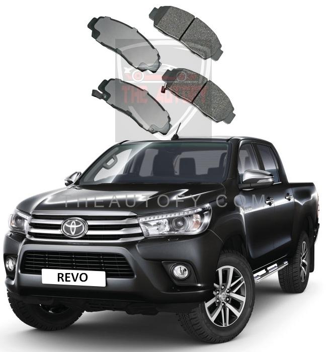 Toyota Hilux Revo Front Brake Pads - Model 2015-2025