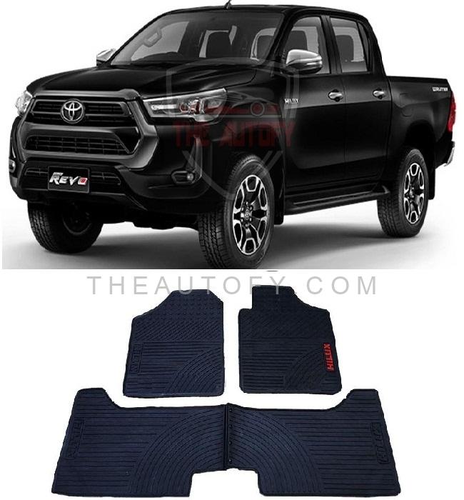 Toyota Hilux Revo Floor Mats - Model 2015-2025 - THEAUTOFY.COM