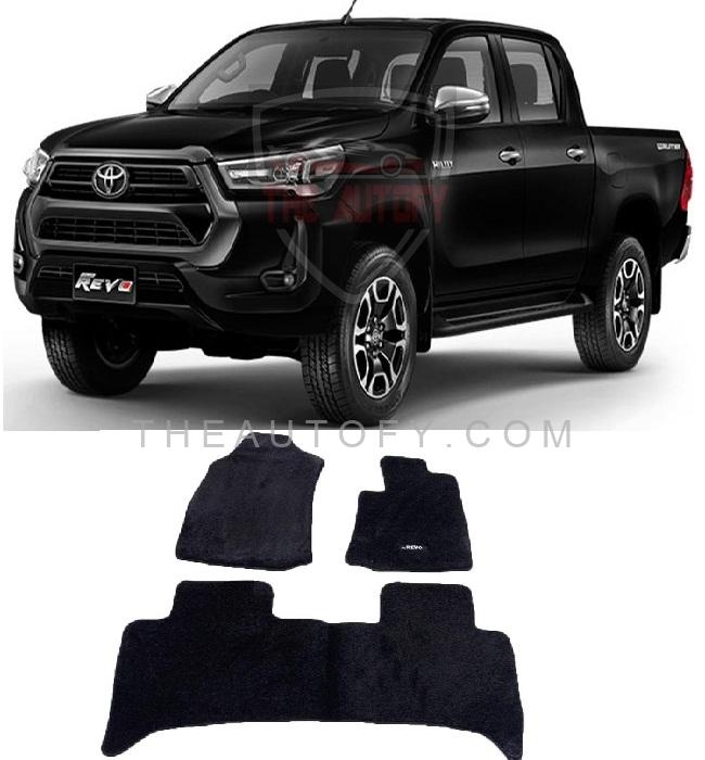 Toyota Hilux Revo Floor Mats - Model 2015-2025 - THEAUTOFY.COM