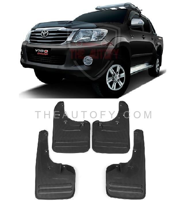 Toyota Hilux Vigo Mud Flaps 4pcs - Model 2005-2015
