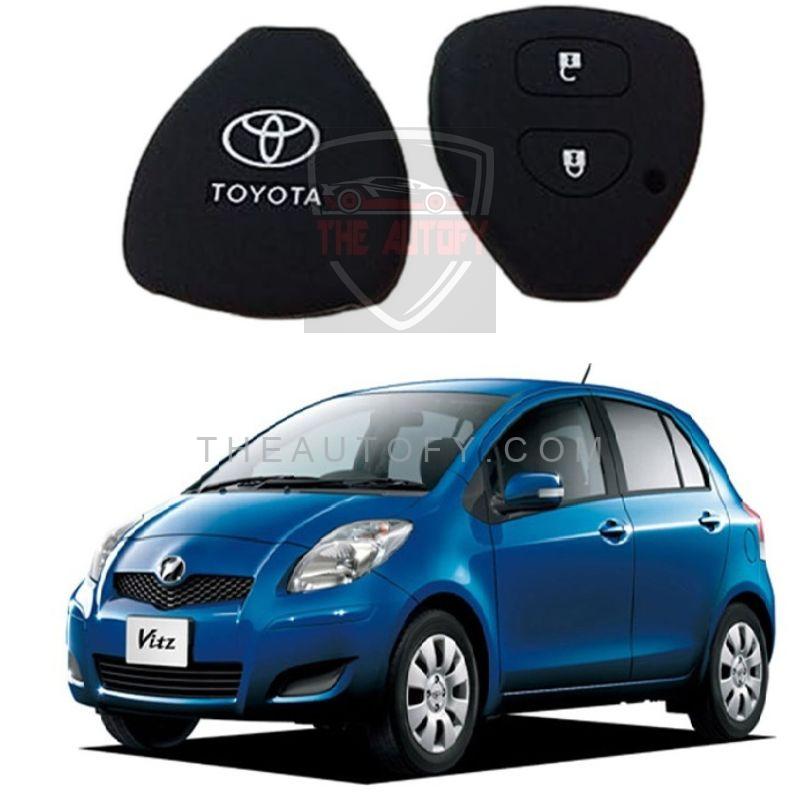 Toyota Vitz Silicone Key Cover - Model 2005-2010
