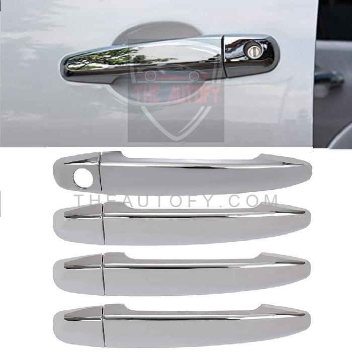 Toyota Vitz Door Handle Covers 4pcs - Model 2017-2019