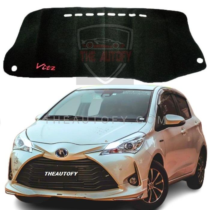 Toyota Vitz Dashboard Carpet Mat - Model 2017-2019