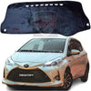 Toyota-Vitz-Non-Slip-Velvet-Dashboard-Carpet-Mat-Black-Model-2017-2023